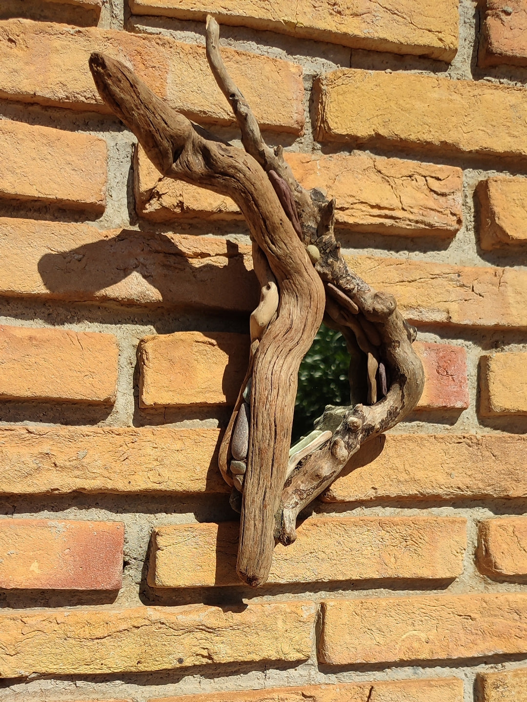 Rustic Driftwood Mirror