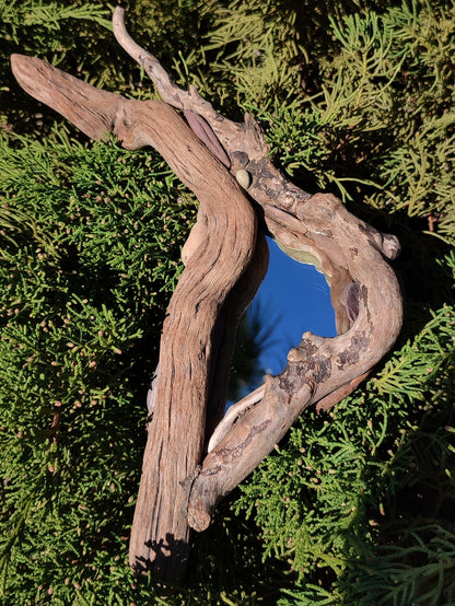 Rustic Driftwood Mirror