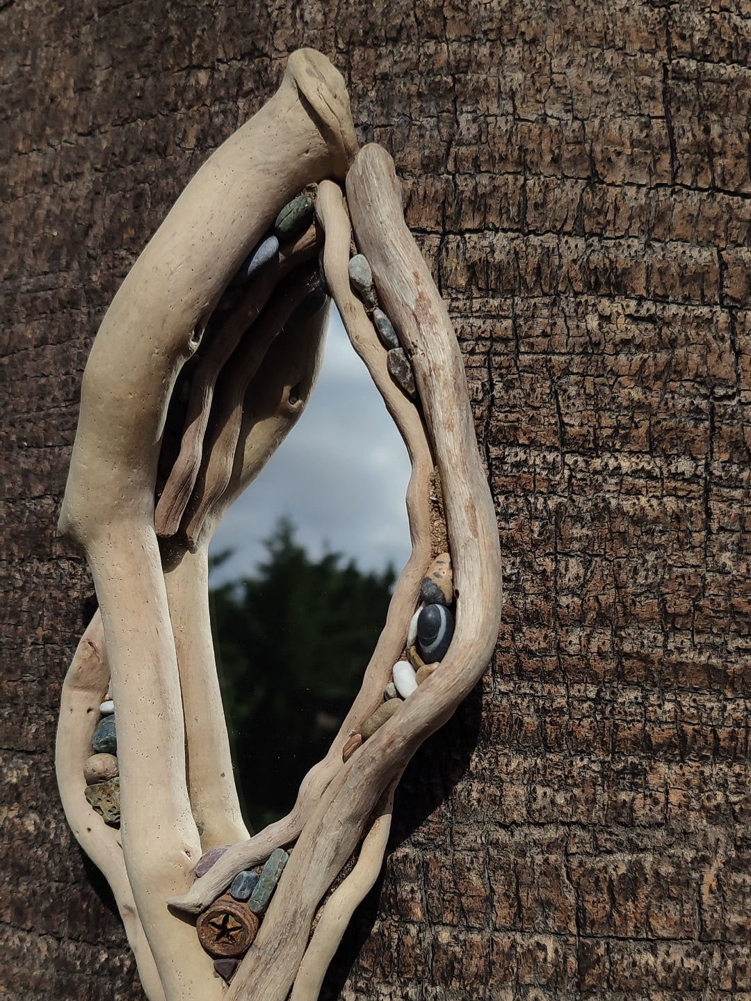Raw Nature Driftwood Mirror