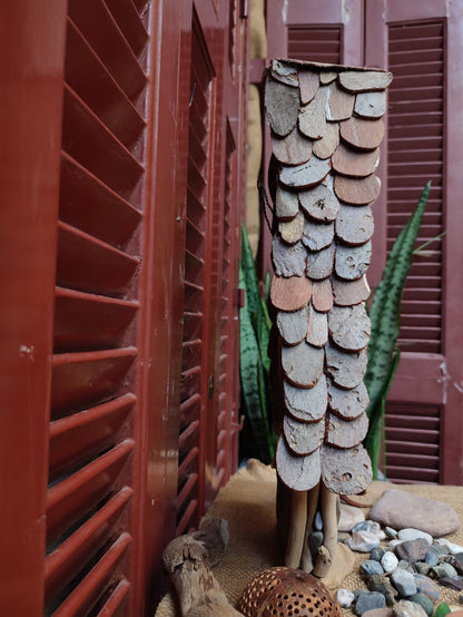 Handcrafted Driftwood Fairy House Wall Art